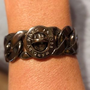 Marc by Marc Jacobs gunmetal bracelet